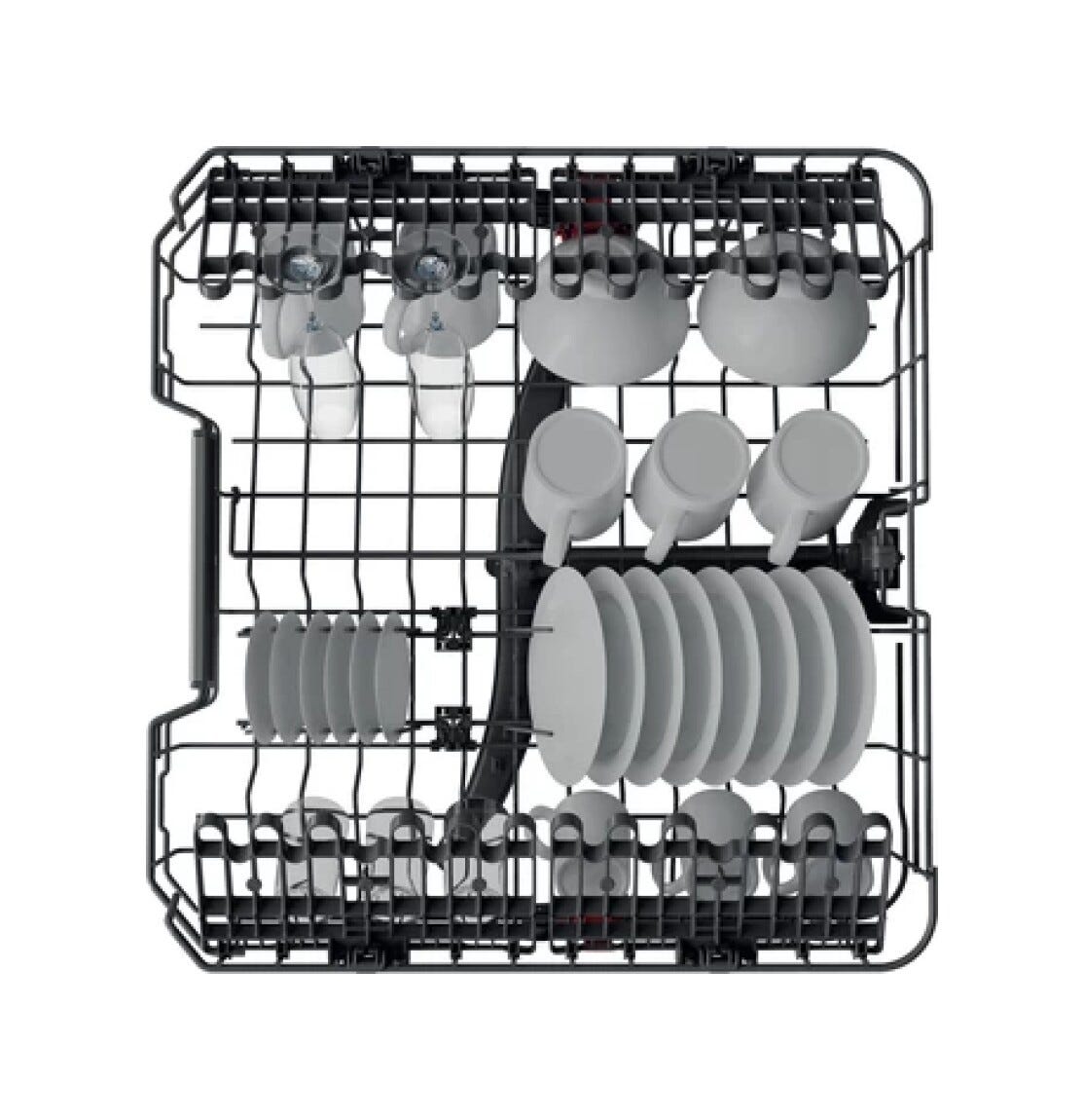 Whirlpool WIP4O33PLES Lavastoviglie integrata totale cm. 60 - 14 coperti