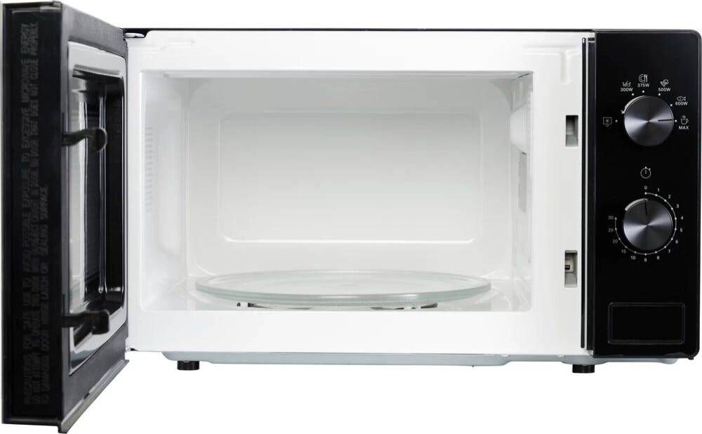 Whirlpool MWP101B Forno microonde libera installazione cm. 45 - nero
