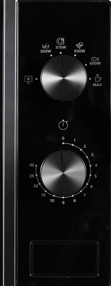 Whirlpool MWP101B Forno microonde libera installazione cm. 45 - nero