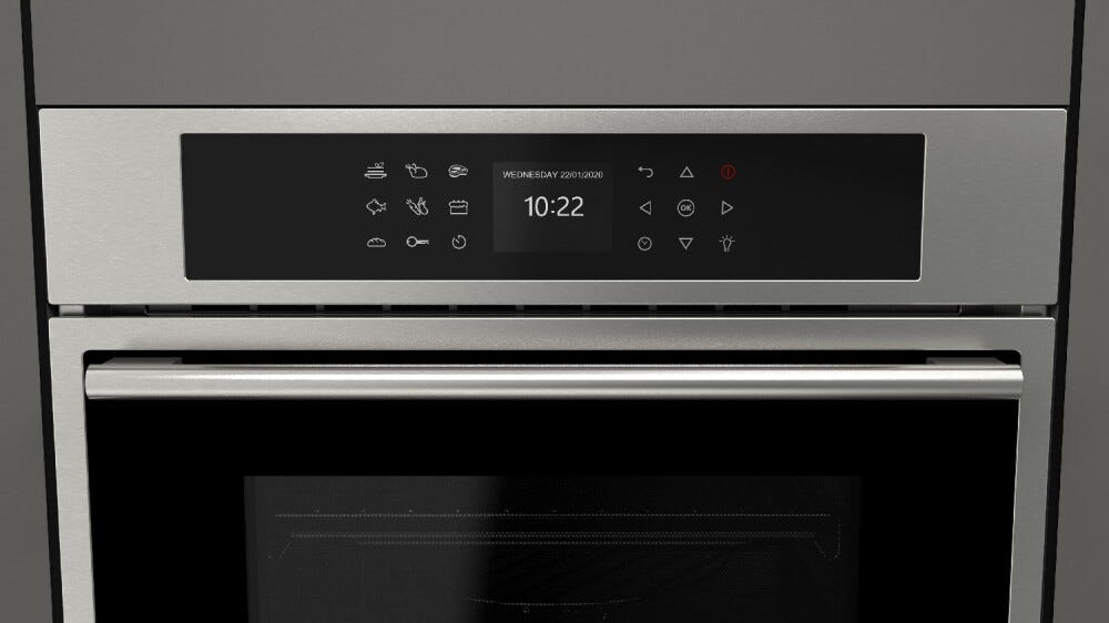 Fulgor FCMO 4510 TEM X Forno microonde da incasso cm. 59 h. 46 - inox