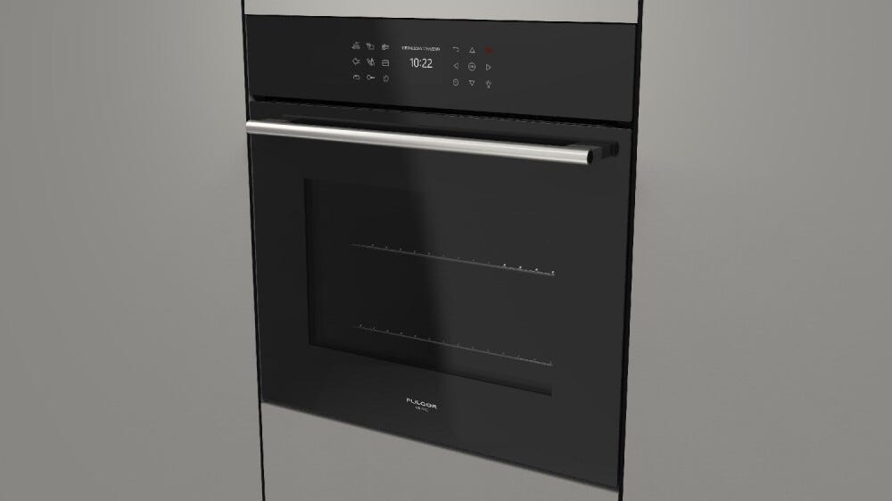 Fulgor FCO 6215 TEM BK Forno elettrico cm 60 - nero
