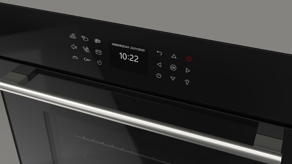 Fulgor FCO 6215 TEM BK Forno elettrico cm 60 - nero