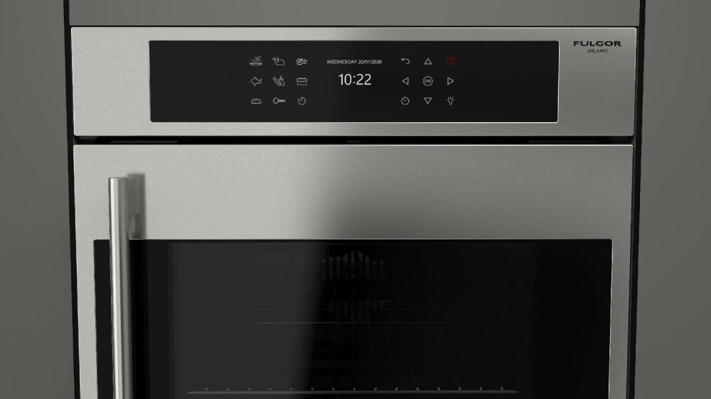 Fulgor FCOS 6215 TEM X Plano Forno elettrico cm 60 - inox