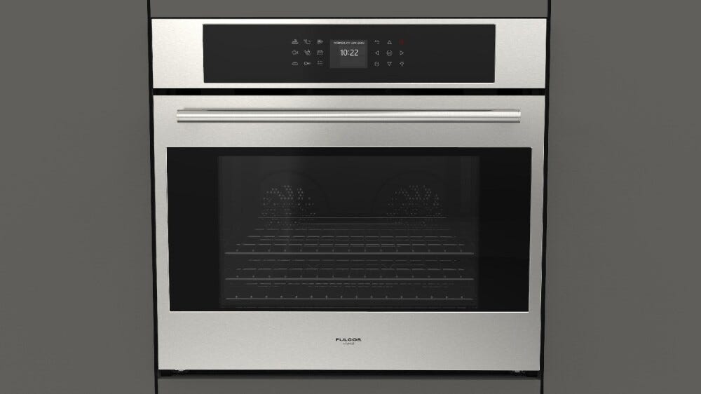 Fulgor FCPO 315 P TEM 2F X Plano in grande Forno elettrico pirolitico cm 75 - inox
