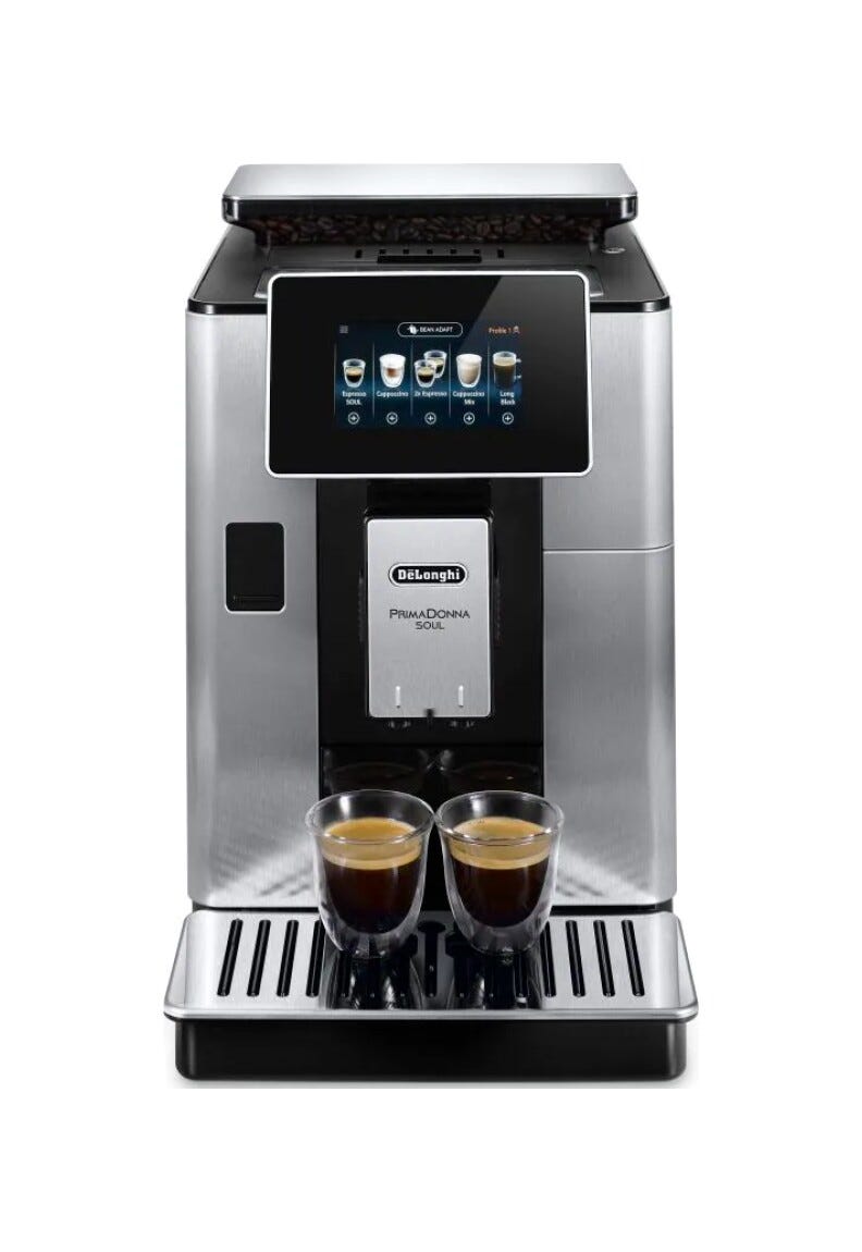 De Longhi ECAM 610.75 PrimaDonnaSoul Macchina per caffè automatica - nero