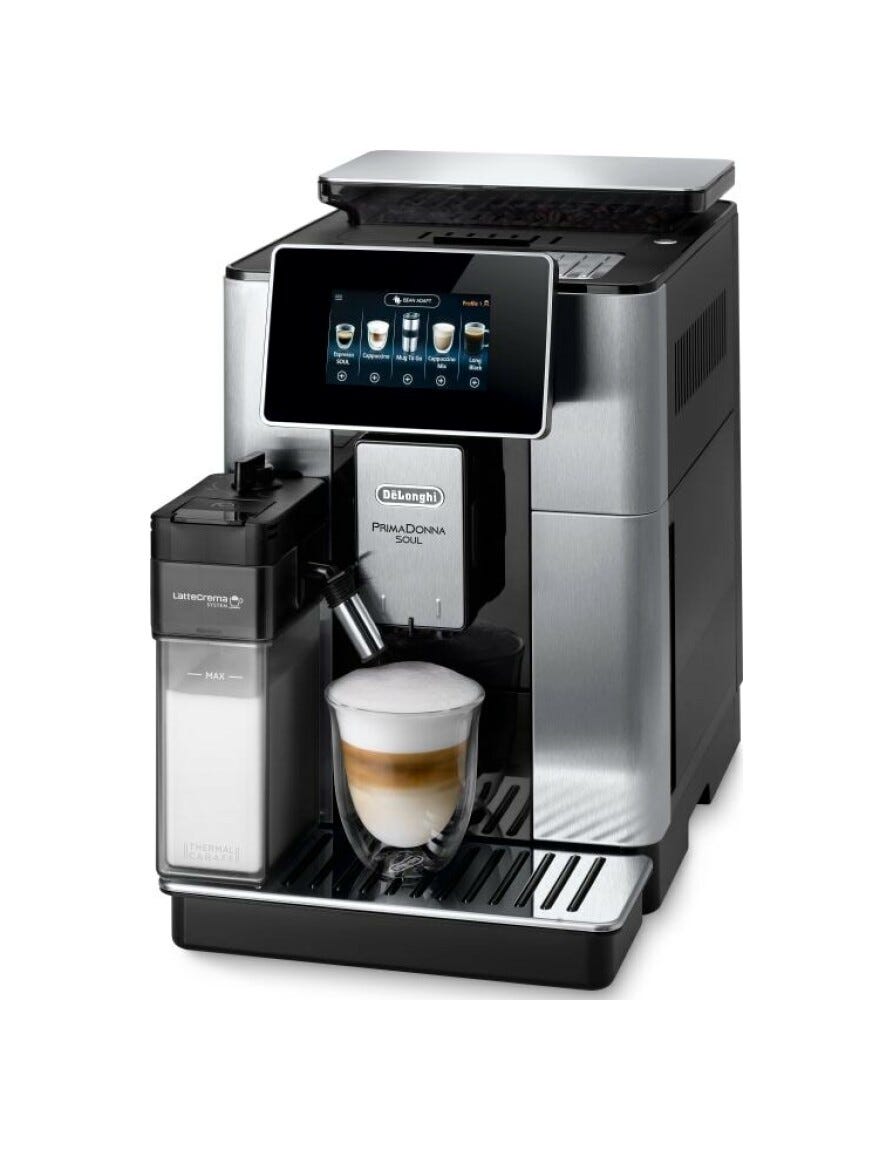 De Longhi ECAM 610.75 PrimaDonnaSoul Macchina per caffè automatica - nero