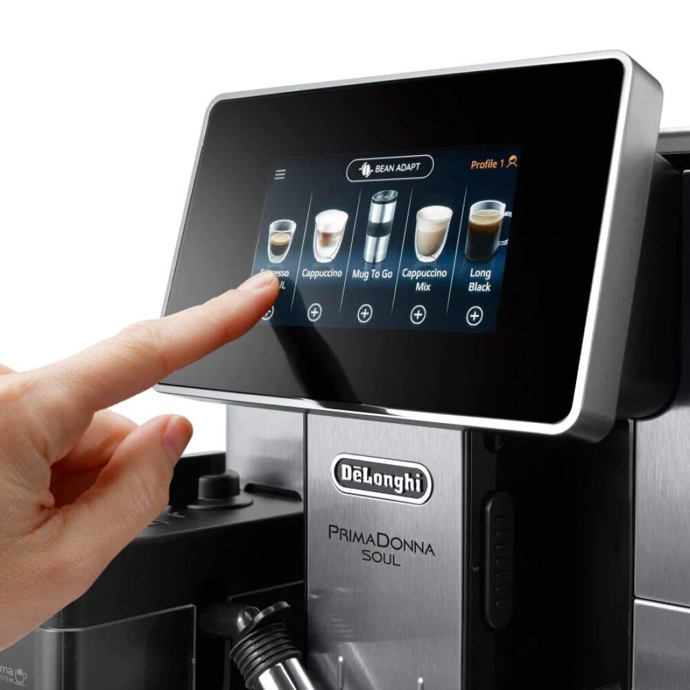 De Longhi ECAM 610.75 PrimaDonnaSoul Macchina per caffè automatica - nero