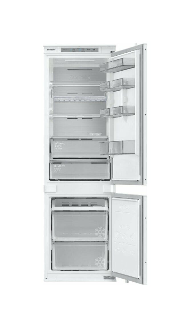 Samsung BRB26705DWW/EF F1RST™ Frigorifero con congelatore da incasso cm. 54 h. 177 - lt. 264