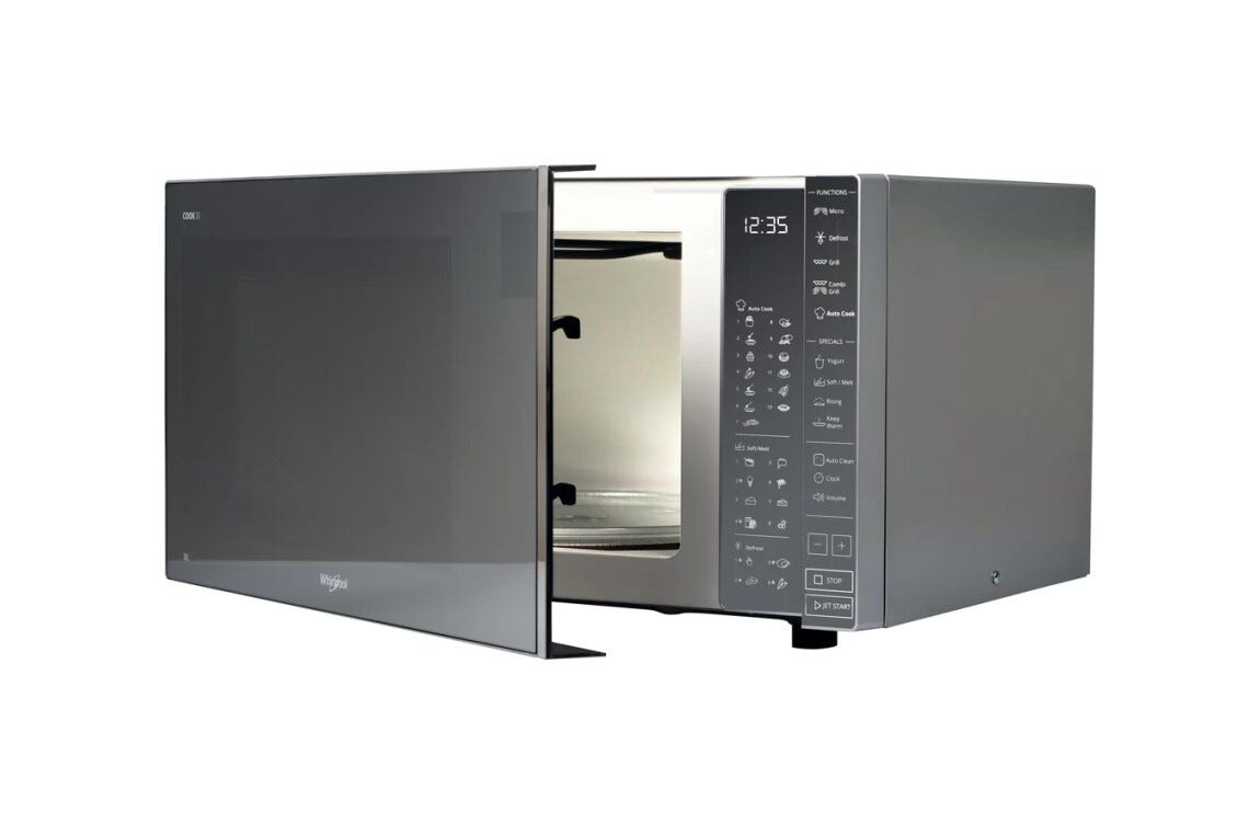 Whirlpool MWP303M Forno microonde libera installazione cm. 54 - specchio