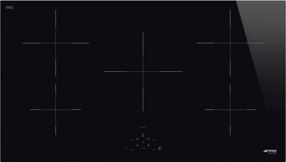 Smeg SI2951D Universale Piano cottura a induzione cm. 90 - vetroceramica nero