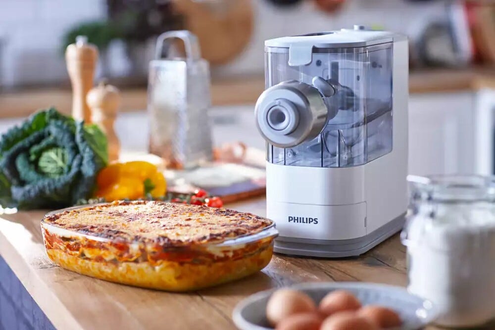 Philips HR2345/19 Viva Macchina per pasta fresca - bianco