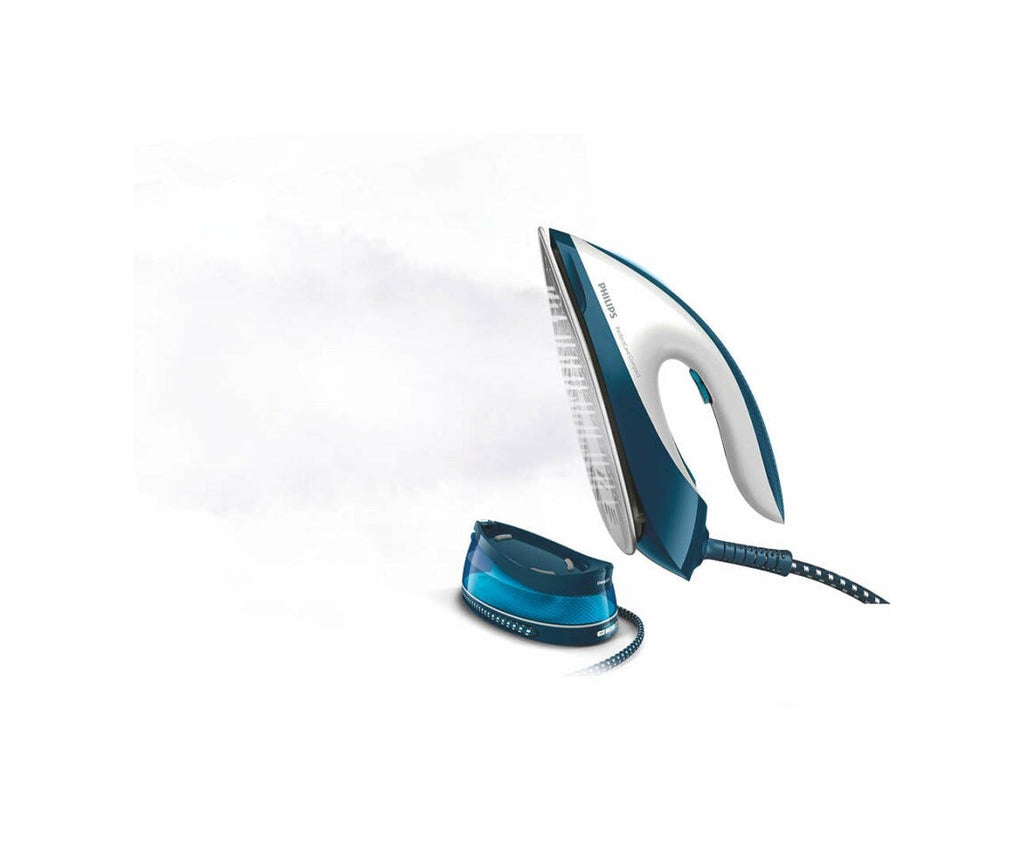 Philips GC7840 PerfectCare Compact Ferro da stiro con caldaia a vapore - bianco / blu