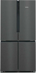 Siemens KF96NAXEA iQ500 Frigorifero con congelatore 4 porte cm. 91 h. 183 - 605 lt. - black steel