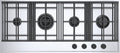 Barazza 1PLE3D Lab Evolution Piano cottura a gas cm. 120 - inox satinato