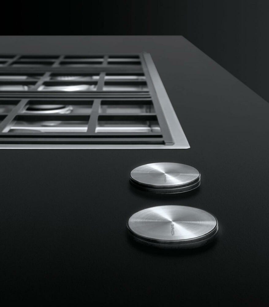 Barazza 1PLE3D Lab Evolution Piano cottura a gas cm. 120 - inox satinato