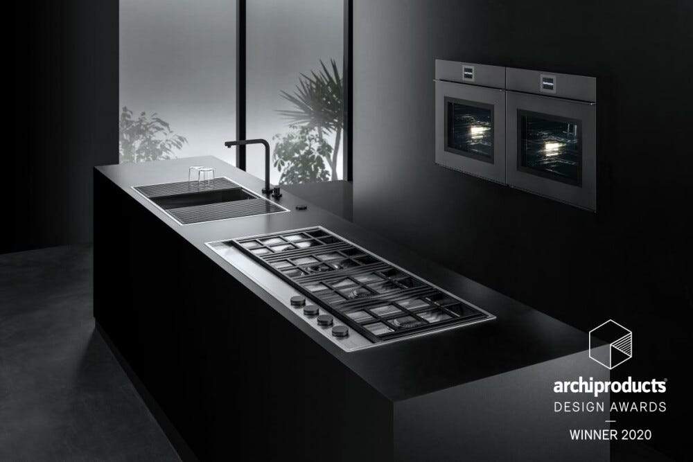 Barazza 1PLE3D Lab Evolution Piano cottura a gas cm. 120 - inox satinato