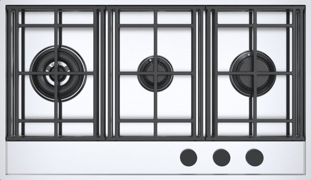 Barazza 1PLE2D Lab Evolution Piano cottura a gas cm. 90 - inox satinato