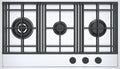 Barazza 1PLE2D Lab Evolution Piano cottura a gas cm. 90 - inox satinato