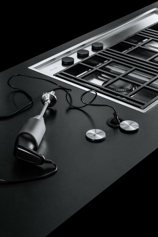 Barazza 1PLE2D Lab Evolution Piano cottura a gas cm. 90 - inox satinato