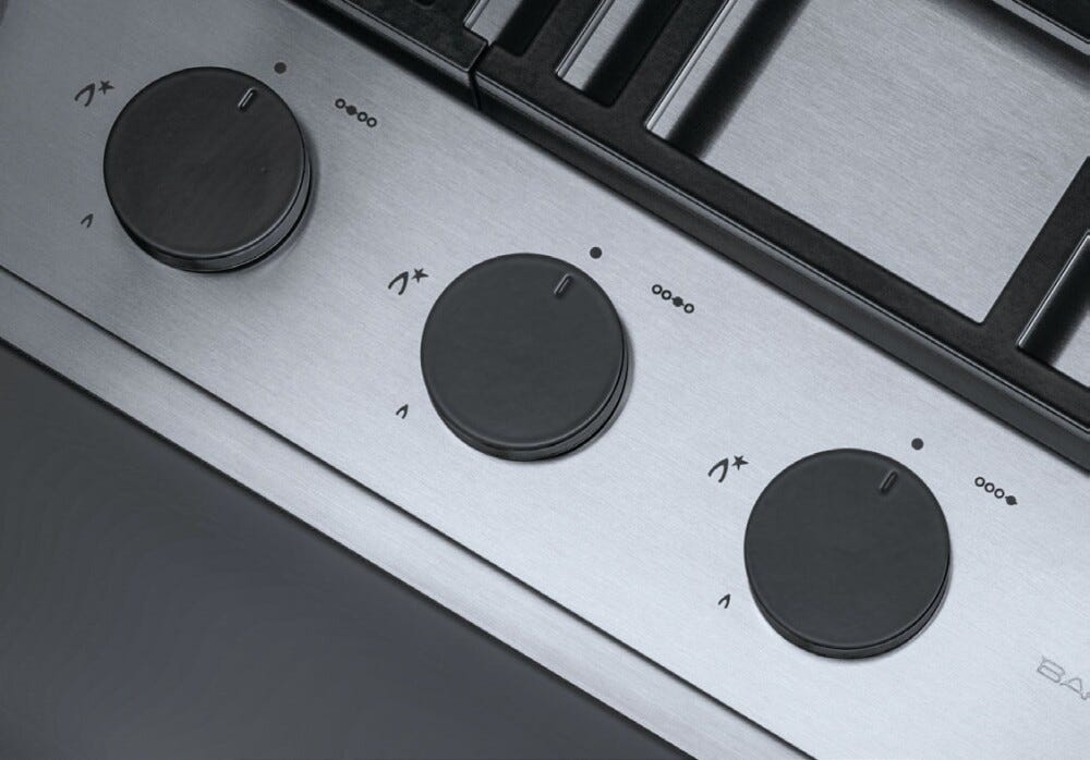 Barazza 1PLE2D Lab Evolution Piano cottura a gas cm. 90 - inox satinato
