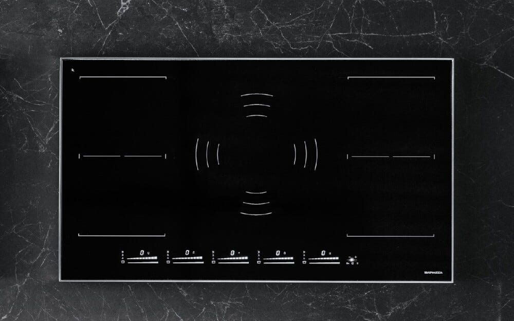 Barazza KASAI SPACE MIZU KASAI Piano cottura a induzione cm. 90 - vetroceramica nero