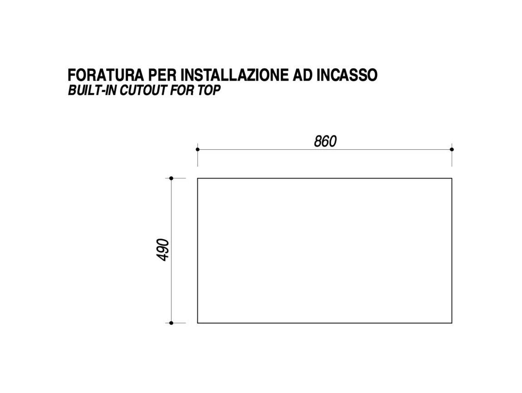 Barazza KASAI SPACE MIZU KASAI Piano cottura a induzione cm. 90 - vetroceramica nero