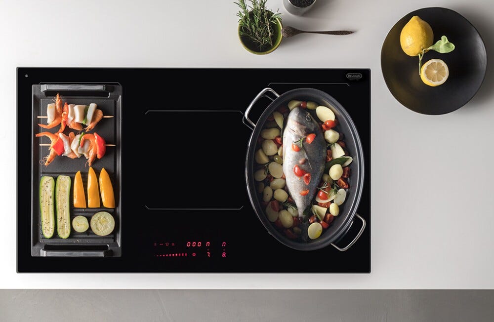 De Longhi SLI804 Life Piano cottura a induzione cm. 80 - vetroceramica nero