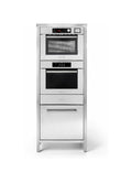 ILVE CSTAR Professional Plus Colonna con forno combinato, abbattitore e confezionatrice sottovuoto - inox