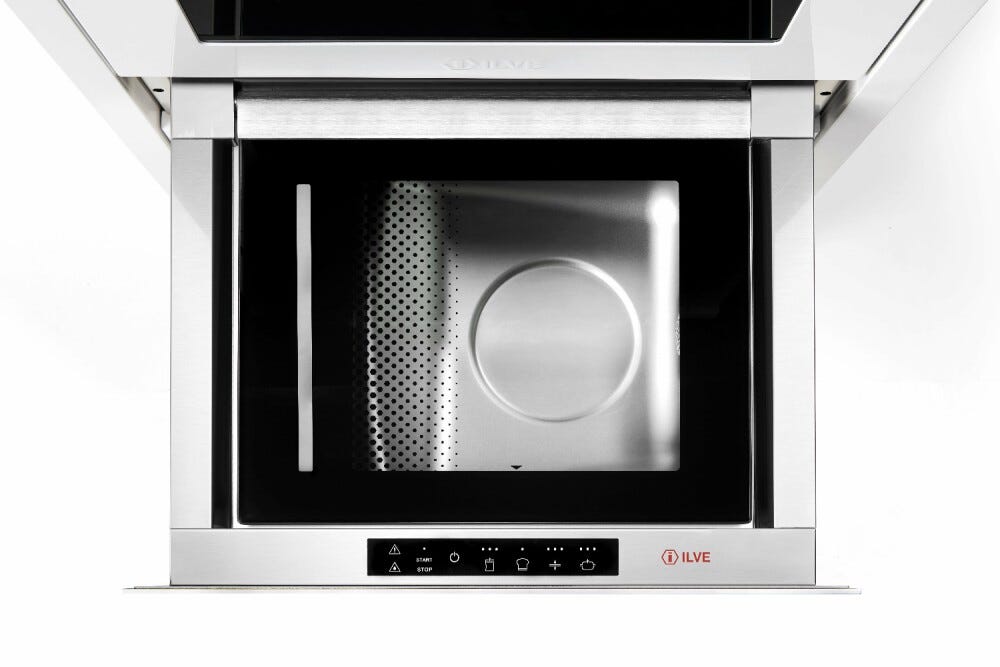 ILVE CSTAR Professional Plus Colonna con forno combinato, abbattitore e confezionatrice sottovuoto - inox