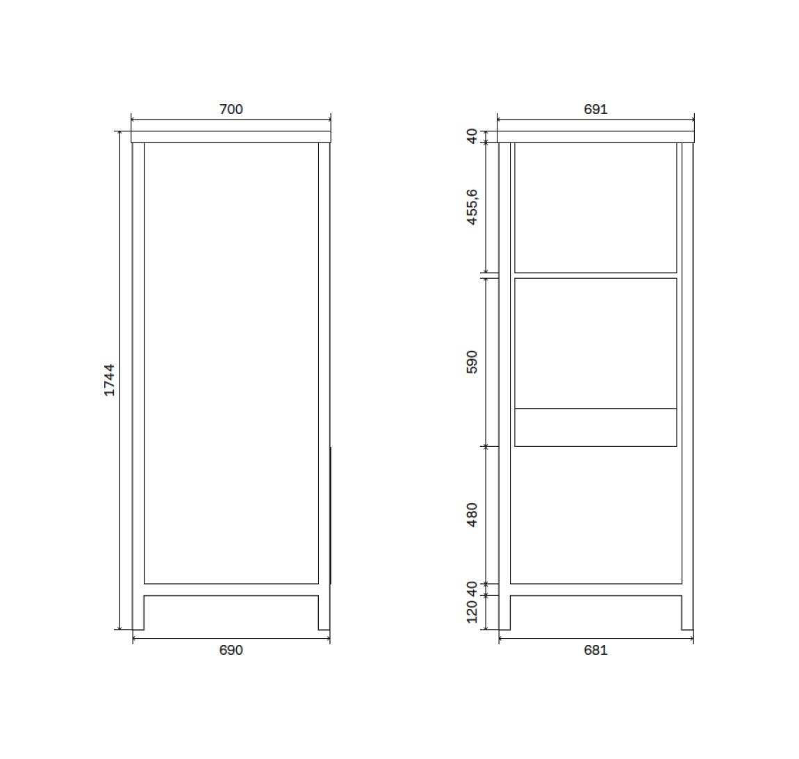 ILVE CSTAR Professional Plus Colonna con forno combinato, abbattitore e confezionatrice sottovuoto - inox