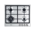 De Longhi NSL460X Life Piano cottura a gas 4 fuochi - cm. 60 - acciaio inox