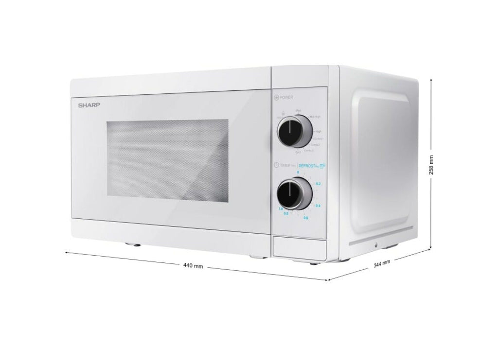 Sharp YC-MG01EC Forno a microonde cm 44 - bianco
