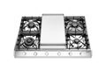 ILVE HCP965FD Professional Plus Piano cottura a gas da appoggio cm 90 con piastra Fry Top - inox
