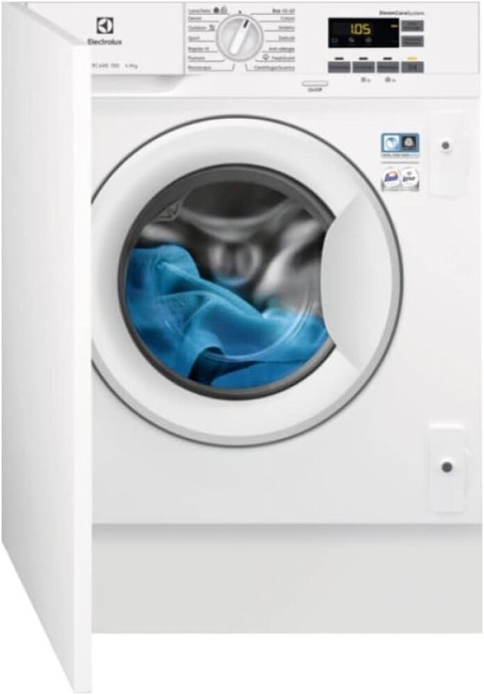 Electrolux EW7F472WBI PerfectCare 700 Vapore PRO Lavatrice da incasso, PerfectCare 700, 7 kg, SteamCare, SensiCare