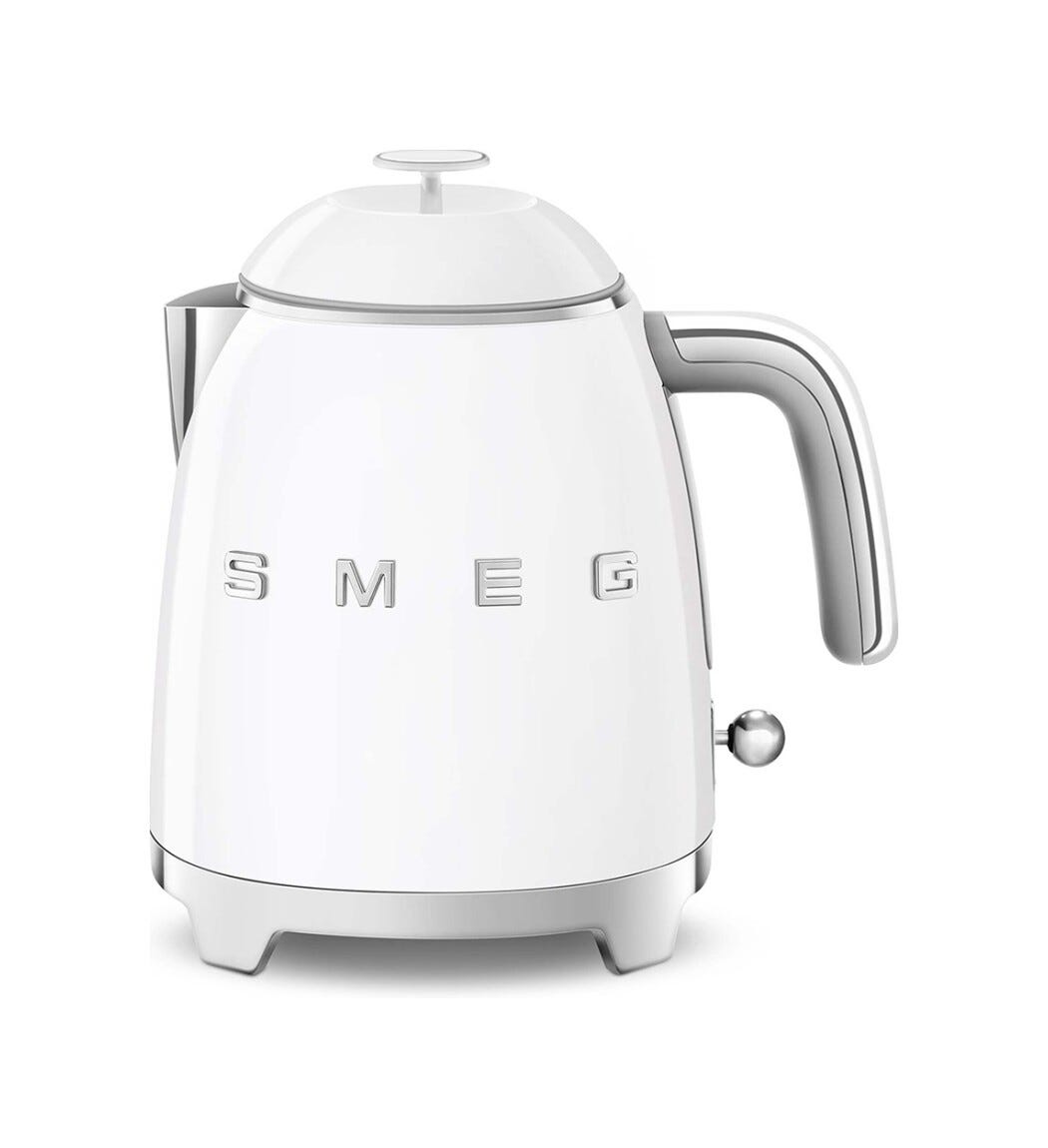 Smeg Selection KLF05WHEU 50's Style Mini Bollitore - bianco Lucido