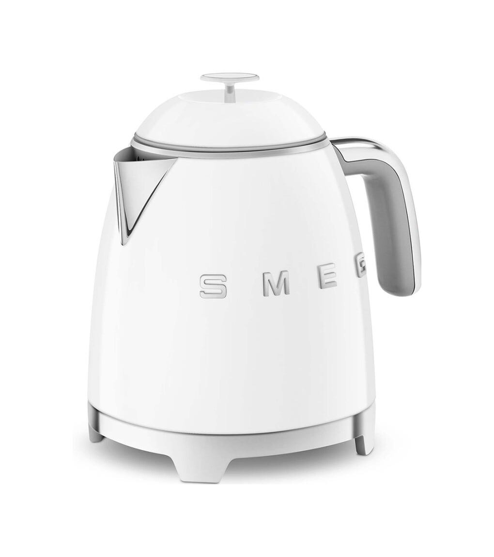 Smeg Selection KLF05WHEU 50's Style Mini Bollitore - bianco Lucido