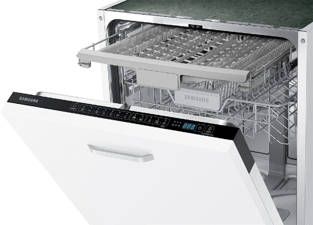 Samsung DW60M6050BB/EO Lavastoviglie integrata totale cm. 60 - 14 coperti