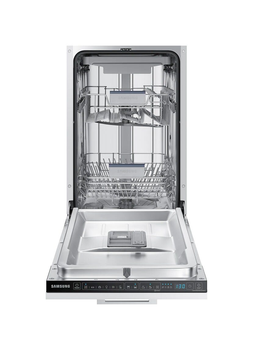 Samsung DW50R4070BB Lavastoviglie slim integrata totale cm. 45 - 10 coperti