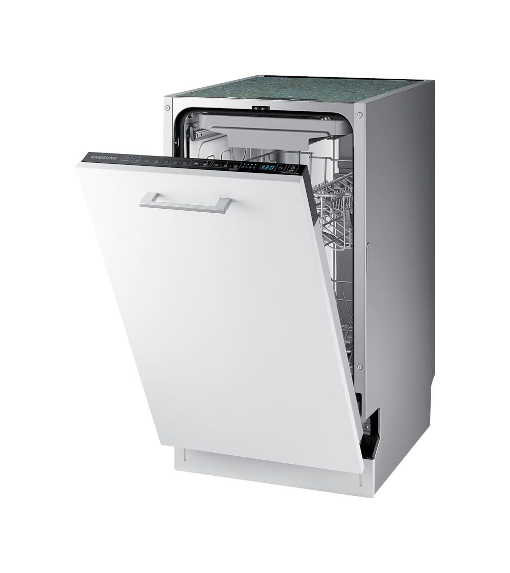 Samsung DW50R4070BB Lavastoviglie slim integrata totale cm. 45 - 10 coperti