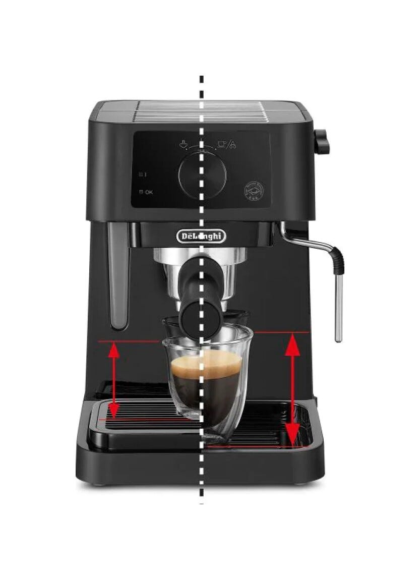 De Longhi EC235BK Stilosa Macchina per caffè manuale - nero