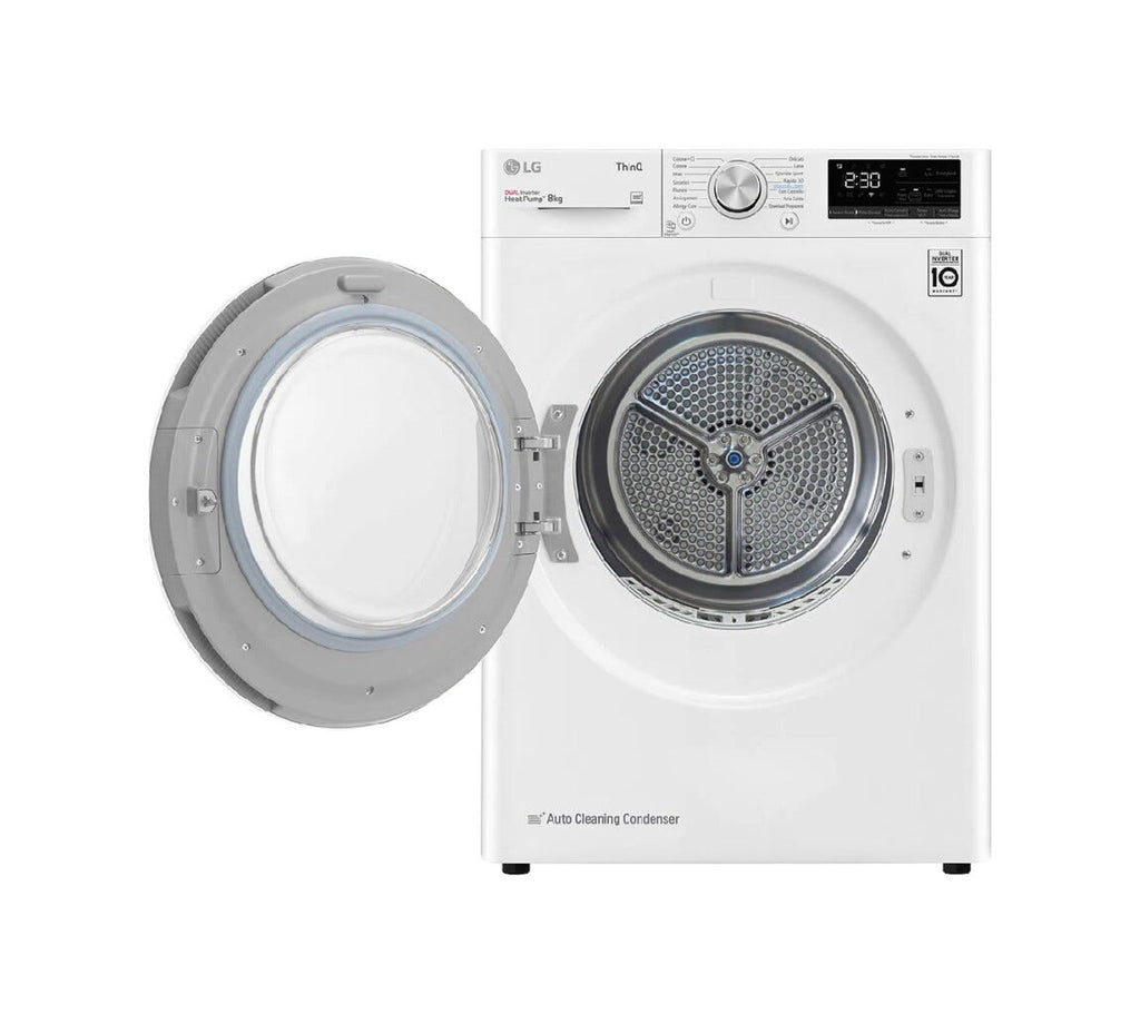 LG RH80V9AVHN Asciugatrice cm. 60 - capacità - 8 kg - bianco