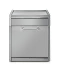 Steel Genesi GQ7S-P Worktables Piano da lavoro 70 cm in acciaio inox con sportelli, sistema modulare professionale