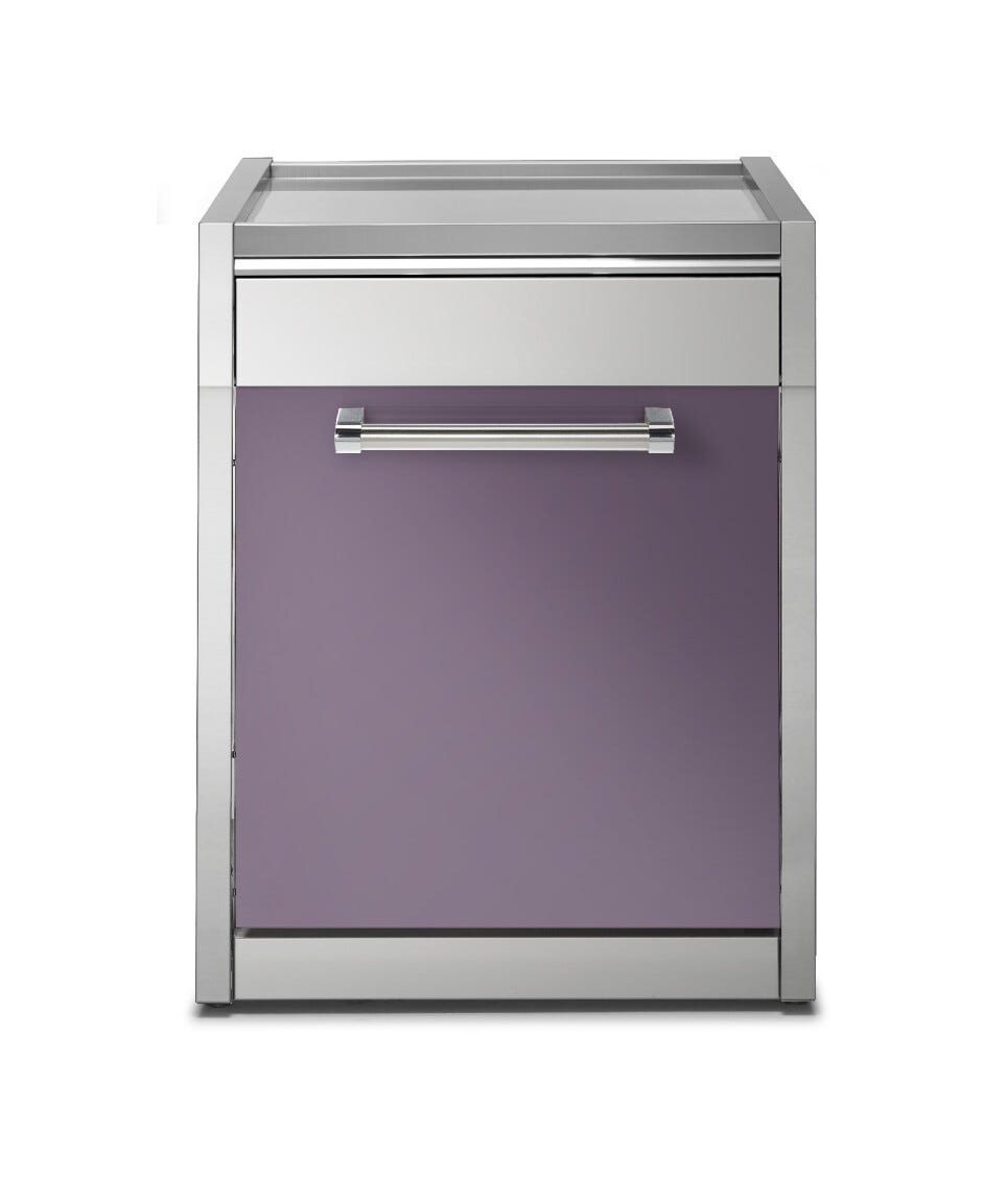 Steel Genesi GQ7S-P Worktables Piano da lavoro 70 cm in acciaio inox con sportelli, sistema modulare professionale