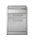 Steel Genesi GQ7C-P Worktables Piano da lavoro 70 cm in acciaio inox con cassetti, sistema modulare professionale