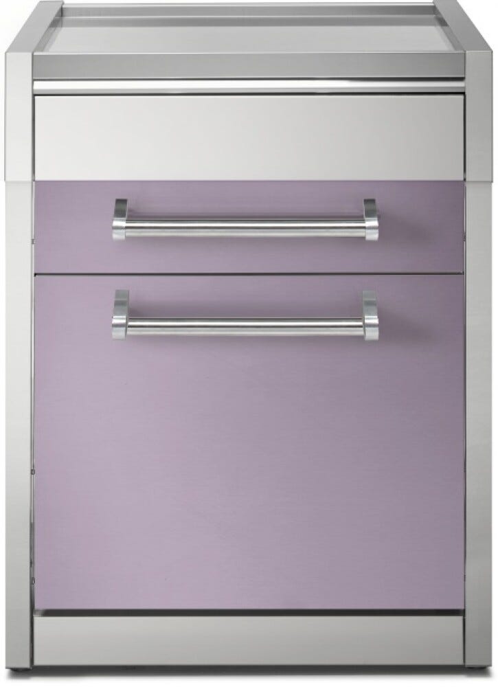 Steel Genesi GQ7C-P Worktables Piano da lavoro 70 cm in acciaio inox con cassetti, sistema modulare professionale