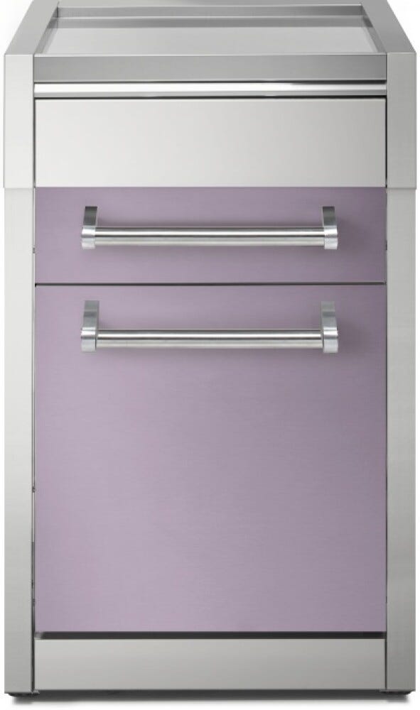 Steel Genesi GQ4C-P Worktables Piano da lavoro compatto 45 cm in acciaio inox con cassetti, sistema modulare professionale