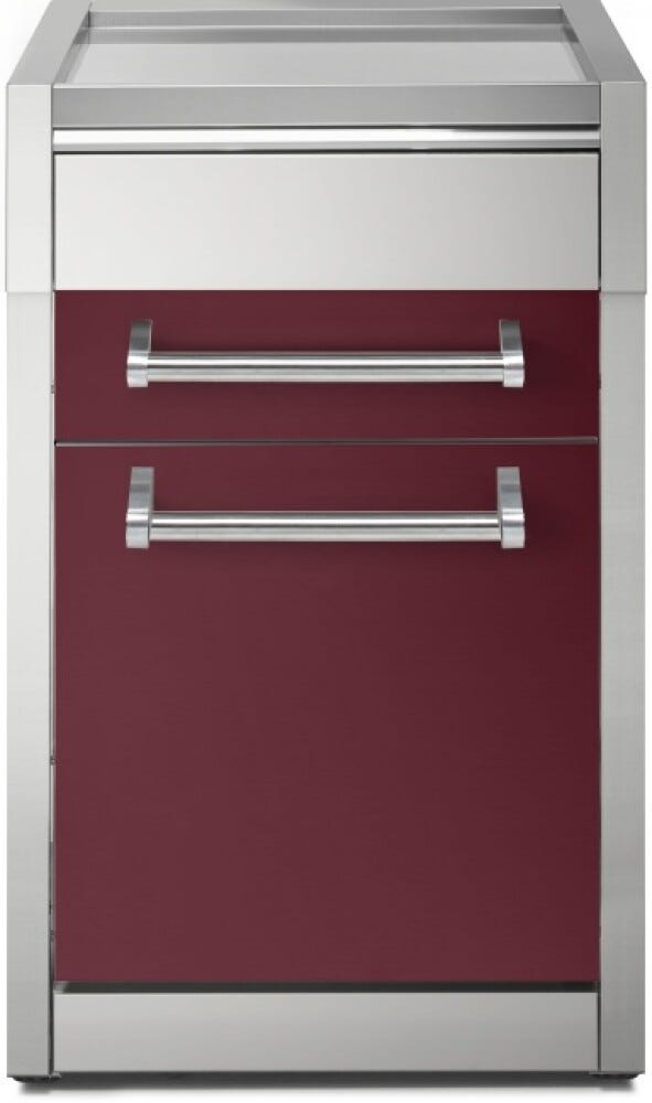 Steel Genesi GQ4C-P Worktables Piano da lavoro compatto 45 cm in acciaio inox con cassetti, sistema modulare professionale