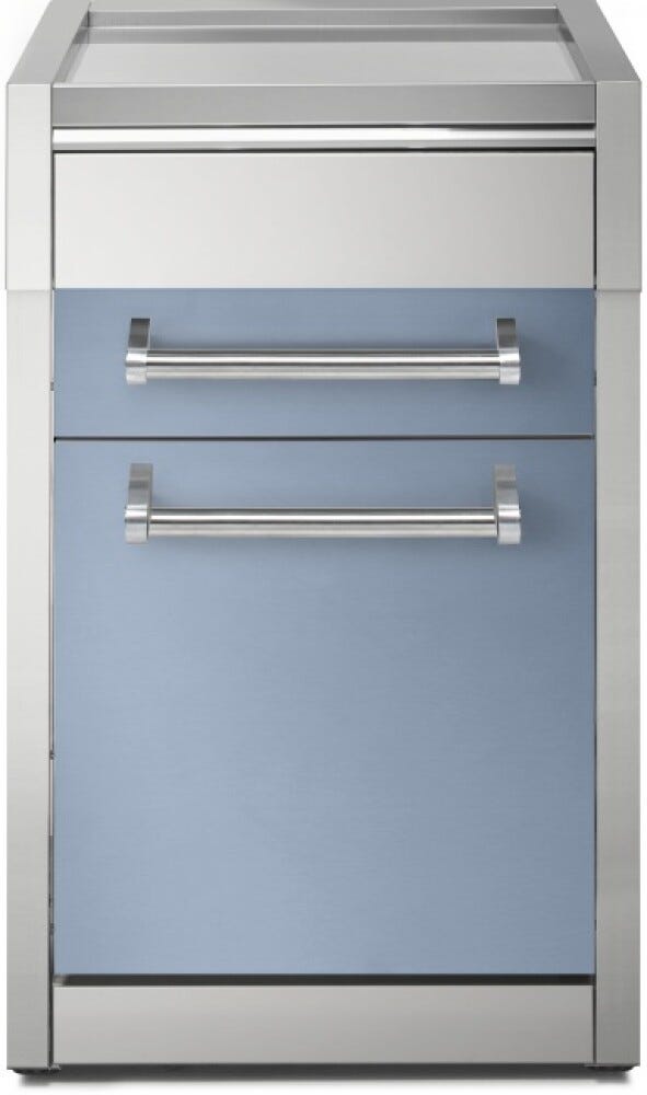 Steel Genesi GQ4C-P Worktables Piano da lavoro compatto 45 cm in acciaio inox con cassetti, sistema modulare professionale