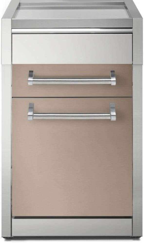 Steel Genesi GQ4C-P Worktables Piano da lavoro compatto 45 cm in acciaio inox con cassetti, sistema modulare professionale