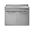 Steel Ascot A12S-P Ascot Piano da lavoro 120 cm, acciaio inox, 2 cassetti, 2 ante, soft-close